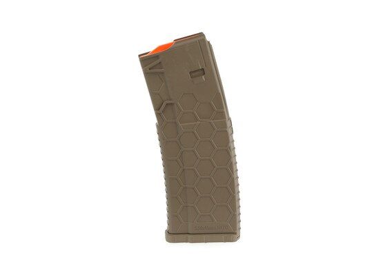Hexmag 10/30 Series 2 AR 10-Round Magazine in FDE with hex texture